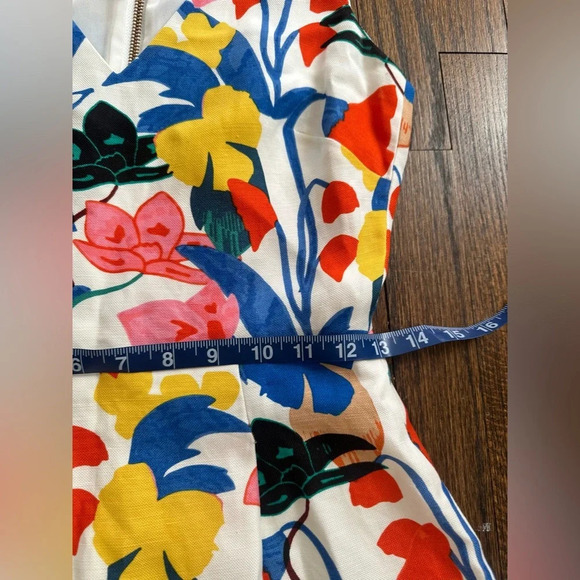 J. Crew Morning Floral All-Occasion Dress multi color fit & flare dress Size 00 - Picture 13 of 14